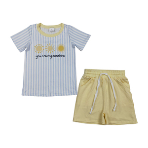 Completo Abbigliamento Bambino/a: Top a Maniche Corte e Pantaloncini Coordinati - Collezione Moda Bambini all'Ingrosso - Product Image 2