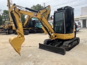 รถขุดขนาดเล็ก Caterpillar 303.5E มือสองขายดี น้ำหนัก 3 ตัน เครื่องยนต์เดิม วาล์ว Kawasaki ผ่านการทดสอบและตรวจสอบแล้ว รุ่นปี 2021 จากเซี่ยงไฮ้ - Product Image 2