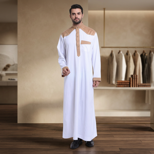 NEW DESIGN Mega Impex Adults <b>Men</b> <b>Thobes</b> Saudi Arabian Robes Made of Cotton/Polyester From Pakistan - Product Image 2