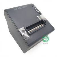 Impresora Térmica Original Nueva con Puerto USB TM-T88V para Epson TM T88V TMT88V M244A, Impresora de Etiquetas de Códigos de Barras de 80 mm y 180 dpi