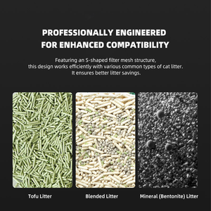 Bac à litière intelligent autonettoyant pour plusieurs chats, grande capacité, contrôle par application, anti-odeurs et anti-fuites, nettoyage facile, surveillance - Product Image 4