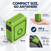 Pompe à air portable rechargeable haute pression 150 PSI, mini gonfleur de pneus numérique, charge Type-C, arrêt automatique pour vélo et moto