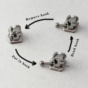 <span class=keywords><strong>2026</strong></span> Neue Chinesische Produkte Changsha Dental Selbstligierende Brackets Kieferorthopädische Zahnspangen Original Zahnspangen Modisch - Product Image 4