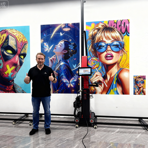 Impresora de Pared Automática de Tinta UV Ricoh de Alta Velocidad, Máquina de Inyección de Tinta Vertical 3D, Solución de Impresión Directa en Pared de Alta Eficiencia - Product Image 4