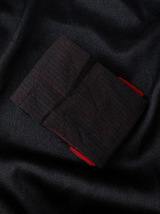 <span class=keywords><strong>Nuit</strong></span> vin rouge rayé costume bas hommes <span class=keywords><strong>chaussettes</strong></span> formelles messieurs affaires confortable mi-longueur Tube nouveau respirant - Product Image 3