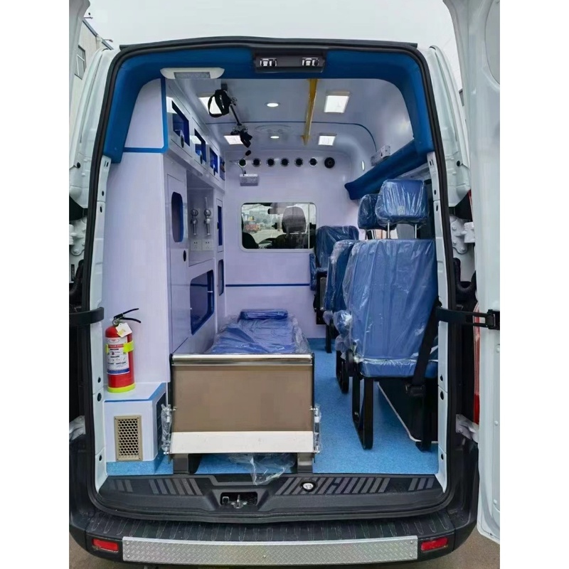 Diesel Generator Intensive Care Ambulance Vehicle