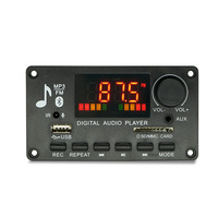 HSC HSC3022 Placa Decodificadora de Audio Mp3 de Alta Potencia 2*40W con Pantalla Digital a Color, Circuito Integrado