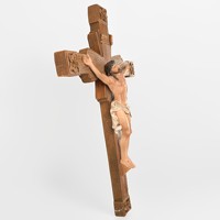 Produits en stock Statues catholiques en résine Croix chrétienne Jésus-Christ et décoration intérieure 19,09''H Crucifix Plaque murale religieuse