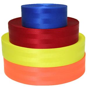 Sangle en <span class=keywords><strong>nylon</strong></span> rouge haute résistance de 50 mm pour ceintures de sécurité - Product Image 1