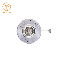 Montre mécanique automatique de luxe avec tourbillon central, design personnalisé, mouvement précis, dernière collection