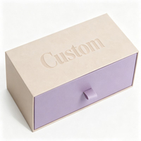 Boîte cadeau coulissante de luxe en carton pour bijoux, colliers et bagues – Vente en gros