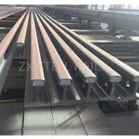 Rail lourd standard GB 38KG en acier 50Mn/U71Mn, en promotion au meilleur prix