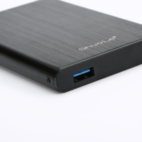 Kotak Hard Drive SHUOLE 2.5 Inch 5Gbps SATA ke USB 3.0, Enclosure Hard Disk Mendukung 4TB UASP, HDD Eksternal Mobile