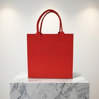 Panier de rangement en feutre personnalisé OEM, sac fourre-tout pour les courses, l'épicerie, le marché