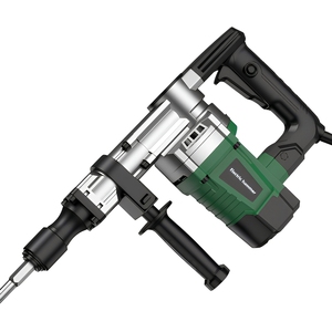 Electric Hammer SDS Max Industrial Wall Demolition <b>Power</b> <b>Tool</b> 110V US Plug Pistol Grip Metal Body - Product Image 1