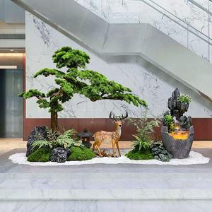 Árboles de Cedro y Pino Artificiales de Alta Simulación, Bonsái para Jardinería, Decoración <span class=keywords><strong>Interior</strong></span> y Exterior, Plantas Artificiales - Product Image 5