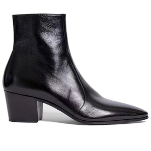 <span class=keywords><strong>Scarpe</strong></span> <span class=keywords><strong>da</strong></span> <span class=keywords><strong>uomo</strong></span> con <span class=keywords><strong>tacco</strong></span> alto invernali classiche su misura con <span class=keywords><strong>tacco</strong></span> alto in pelle con colori personalizzati alla moda - Product Image 2