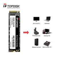 هارد ديسك SSD داخلي Topdisk N580 M.2 NVMe بسعات 500 جيجابايت 512 جيجابايت 1 تيرابايت 2 تيرابايت