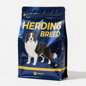 Envase de Aluminio Personalizado de Gran Capacidad con Fondo Plano para Alimentos para Mascotas, con Cierre Externo a Prueba de Humedad, Apto para Comida para Perros - Product Image 4