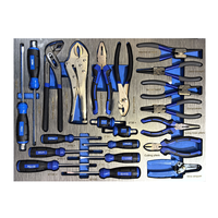 Ensemble d'outils à main professionnels pour mécaniciens, 413 pièces, clé à douille, pince, tournevis, kit de réparation automobile pour garage, atelier, chariot à outils