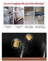 Détecteur de fuite de haute précision pour tuyaux d'eau du robinet, chauffage au sol, toilettes, détecteur de point de fuite