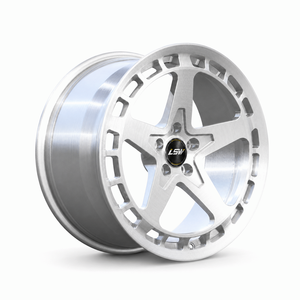 LSW LS8054 ล้อรถยนต์สีเงินขัดเงาแบบ Beadlock ระดับ 5 ดาว, ขนาดรูตรงกลาง PCD ET แบบกำหนดเองได้, ใช้ได้กับรถยนต์ทุกรุ่น - Product Image 1