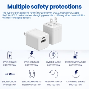 Adaptateur de charge rapide PD 35W, <span class=keywords><strong>chargeur</strong></span> USB C, vente en gros, <span class=keywords><strong>chargeur</strong></span> de téléphone portable <span class=keywords><strong>pour</strong></span> iPhone 15 Pro Max <span class=keywords><strong>Samsung</strong></span> S24, directement de l'usine - Product Image 3