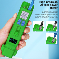 COMPTYCO AUA-C607/C605 Mini Detektor Serat Optik Isi Ulang dengan Fungsi 4-in-1 Pengidentifikasi Serat Optik SM MM