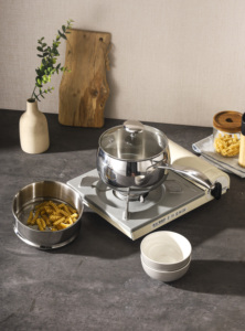 Casserole en acier inoxydable 316 avec couvercle, marmite vapeur et soupière <span class=keywords><strong>de</strong></span> qualité supérieure pour cuisinières à induction et à <span class=keywords><strong>gaz</strong></span>, ustensiles <span class=keywords><strong>de</strong></span> cuisine artisanaux DDP - Product Image 2