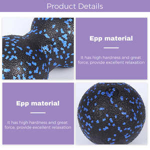 Bola pijat kacang Yoga pijat Epp pelega otot nyaman desain kustom profesional - Product Image 3