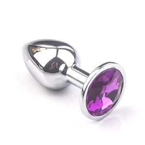 Vendita calda gioielli anale Plug in vetro Dildo <span class=keywords><strong>Ass</strong></span> diamante vibratore prostatico per uomini donne giocattoli sessuali Mini vibratore di cristallo - Product Image 5