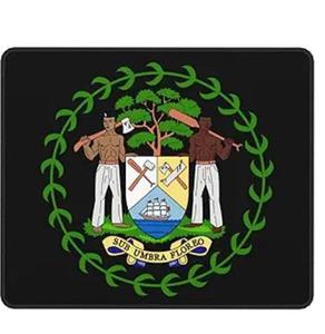 맞춤형 도매 벨리즈 국기 맞춤형 로고 게이밍 맞춤형 RGB 마우스 패드 논슬립 천연 고무 마우스 패드 사무실 및 가정용 - Product Image 4