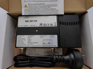 Highfly H30115 <span class=keywords><strong>antenne</strong></span> <span class=keywords><strong>tv</strong></span> câble professionnel <span class=keywords><strong>tv</strong></span> 3dB intérieur 4.5W 85-1006MHz <span class=keywords><strong>amplificateur</strong></span> de signal catv - Product Image 2