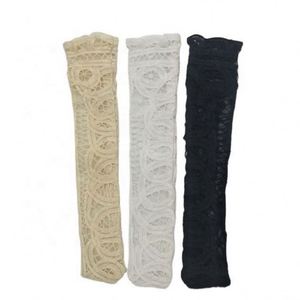 Éventail pliant élégant en coton fait main, style vintage rétro, pour femme, en dentelle blanche, pour mariage et ballet - Product Image 6