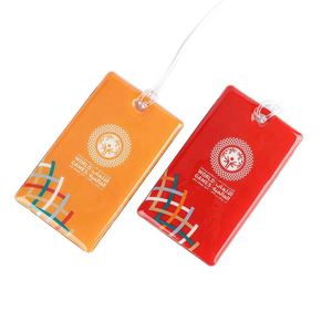 Étiquette de bagage en PVC souple personnalisée de haute qualité en vrac, en matière plastique, pour usage hôtelier et aérien - Product Image 4