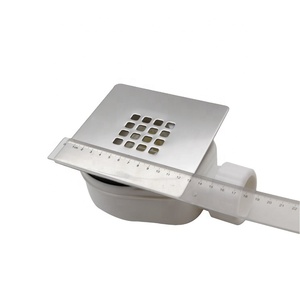 Bathroom Plastic <strong>Shower</strong> Drains <strong>Outlet</strong> 40mm for Bathroom Siphon with Stainless Steel Cover - Product Image 6