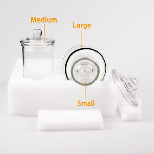 Frasco de Vidrio Cilíndrico de 750 ml con Tapa Hermética, Ideal para Guardar Té, Nueces, Dulces, Frasco de Almacenamiento para Cocina, Más Vendido - Product Image 3