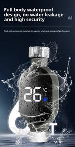 Termómetro Digital LED Inteligente a Prueba de Agua para Baño de Bebés, con Apagado Automático Seguro y Preciso - Product Image 2