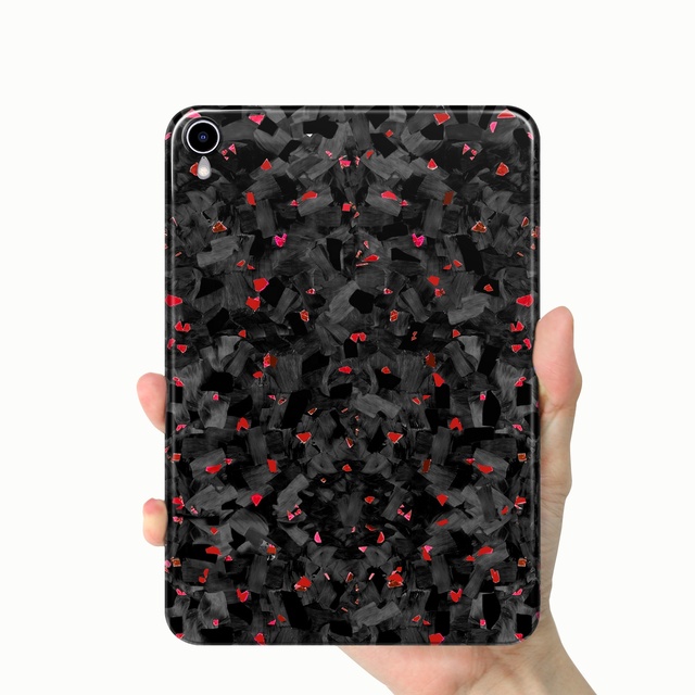 High Quality Forged Black Carbon Fiber Case for iPad Mini 6/7 8.3 Inch 0.7mm Thick Slim Protective Shell Glossy/Matte Surface