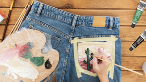 Be Creative - Juego de Pinturas <span class=keywords><strong>para</strong></span> <span class=keywords><strong>Tela</strong></span> Personalizadas <span class=keywords><strong>en</strong></span> Tubo, 12 Colores, Pintura <span class=keywords><strong>para</strong></span> Ropa, Pintura Permanente <span class=keywords><strong>para</strong></span> Ropa - Product Image 4