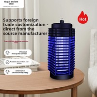 Pièges à insectes électriques, tue-moustiques, technologie à ondes lumineuses inductives, fonctionnement silencieux, protection IP33, usage domestique