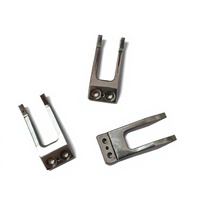 Pièces de support en acier inoxydable usinées CNC sur mesure pour machines à coudre industrielles à grande vitesse