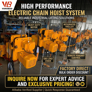 重型 M5 工业级电动链式葫芦，具有三重安全保护和 IP55 防护等级，适用于高频起重 - Product Image 6