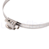 Série de colliers de serrage pour poteaux en acier galvanisé, support aérien pour câble à fibre optique FTTH, collier de serrage pour tuyau en acier inoxydable