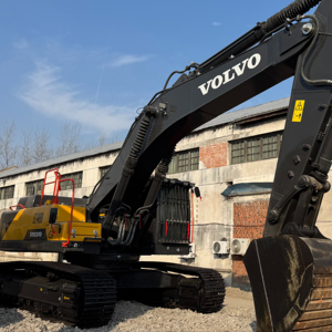 Excavatrice sur chenilles Volvo EC480DL d'origine à vendre, 48 tonnes, très demandée, Volvo 480 d'occasion, prix bas - Product Image 1