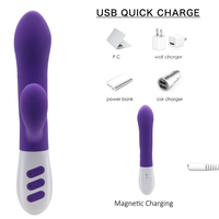 Vibrateur personnel sans fil de haute qualité pour point G, massage sportif, 10 vitesses, vibrateur clitoridien silencieux, rechargeable, puissant
