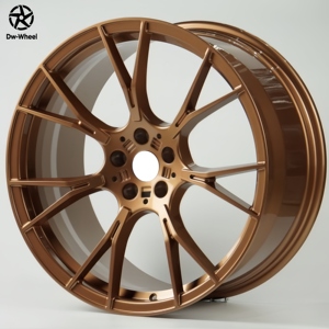 Rines Monobloque Forjados DW de 19, 20 y 21 Pulgadas, 5x112, Forjados en 6061-T6, Acabado Bronce para BMW Serie <span class=keywords><strong>5</strong></span>, M5 Competition Sport Sedan, Especificaciones de Rines - Product Image 2
