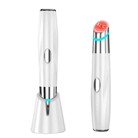Thuisgebruik Oogmassage Apparatuur Verwarmde Oogmassage Pen Vibrerende Introductie Apparaat Black Eye Circle Removal