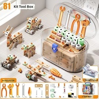 Coffret de Construction Éducatif STEM pour Enfants : Blocs à Assembler Soi-même avec Perceuse Électrique – Jouet de Démontage et de Construction pour Garçons – Idéal comme Cadeau