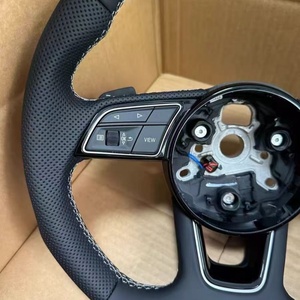 Volante Deportivo de Cuero para Audi S3 A3 8P S4 S5 S6 S7 S8 8V 8P A4 B8 A5 <span class=keywords><strong>A6</strong></span> C7 A7 C7 A8 Q3 Q5 Q7 - Product Image 2